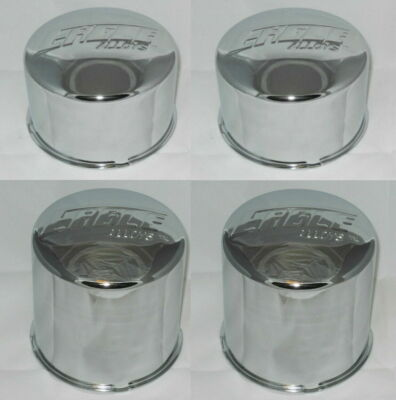 #ad 2 SHORT 2 TALL CHROME STEEL EAGLE ALLOY WHEEL RIM 3116 3117 CENTER CAPS 5.12 $99.95