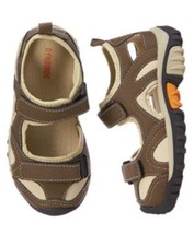 GYMBOREE SAFARI RANGER CLOSE TOE WATER SANDALS 9 11 1 2 NWT