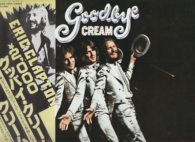 CREAM - Goodbye (1968) VINYL [RSO MWA 7004] NM+/NM+ Japan Import