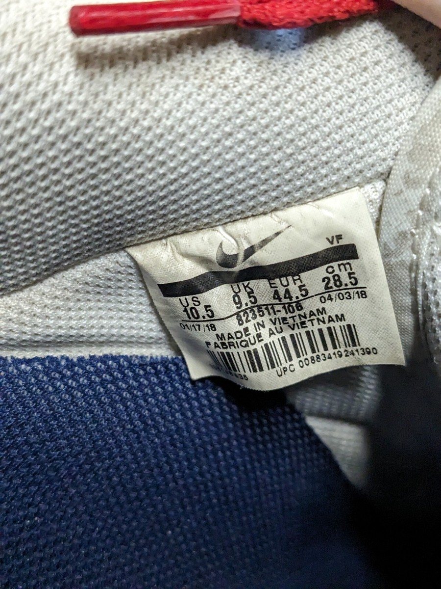 Size 10.5 - Nike Air Force 1 07 LV8 Chenille Swoosh for sale
