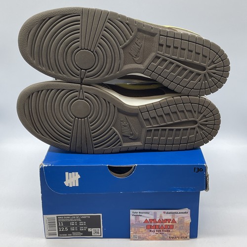 Size 11 - Nike Undefeated x Dunk SP Low Canteen Brown Suede Leather (DH3061-200) - Picture 6 of 8