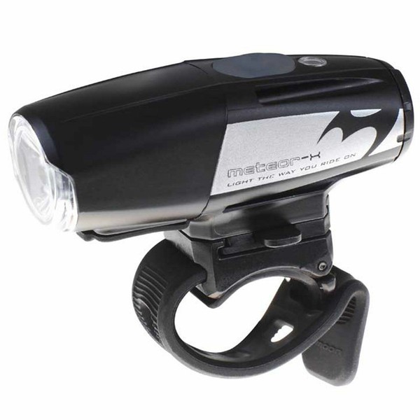 Moon Meteor X Auto Bicycle 450 Lumens Front Bike CREE LED Light White