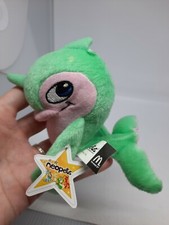 McDonalds Neopets Green Flotsam Mini Plush Tags 2005 Stuffed