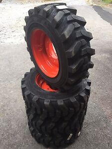 10X16 5 skid steer tires