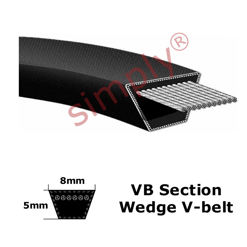 Courroie Trapézoidale Lisse Optibelt VB B 1080 Ld / 17 X 1040 Li B41 - Foto 9