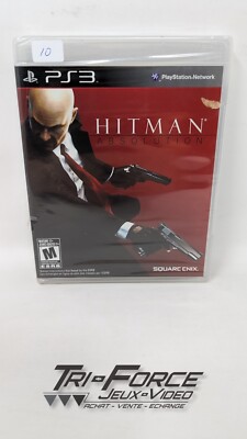 Hitman Absolution  Playstation 3 PS3 BRAND NEW SEALED! Free shipping