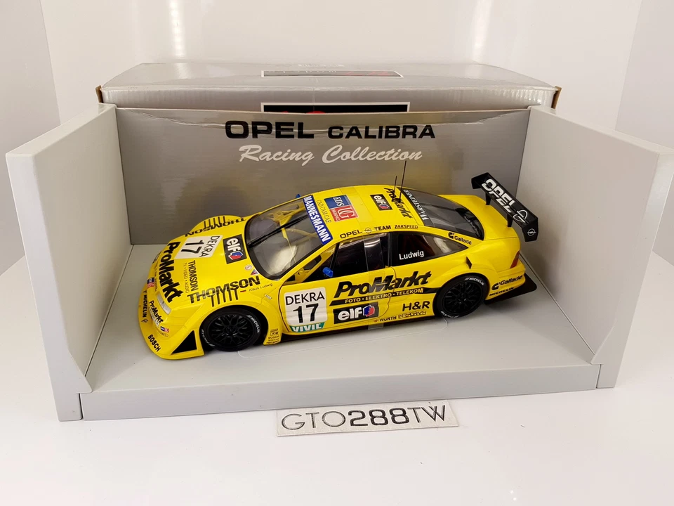 UT/Minichamps 1:18 scale OPEL CALIBRA V6 DTM 1996 ITC Zakspeed #17 Klaus Ludwig - Image 4 of 4