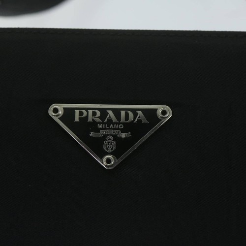 PRADA Tote Bag Nylon Black Auth 65963 - Picture 18 of 24
