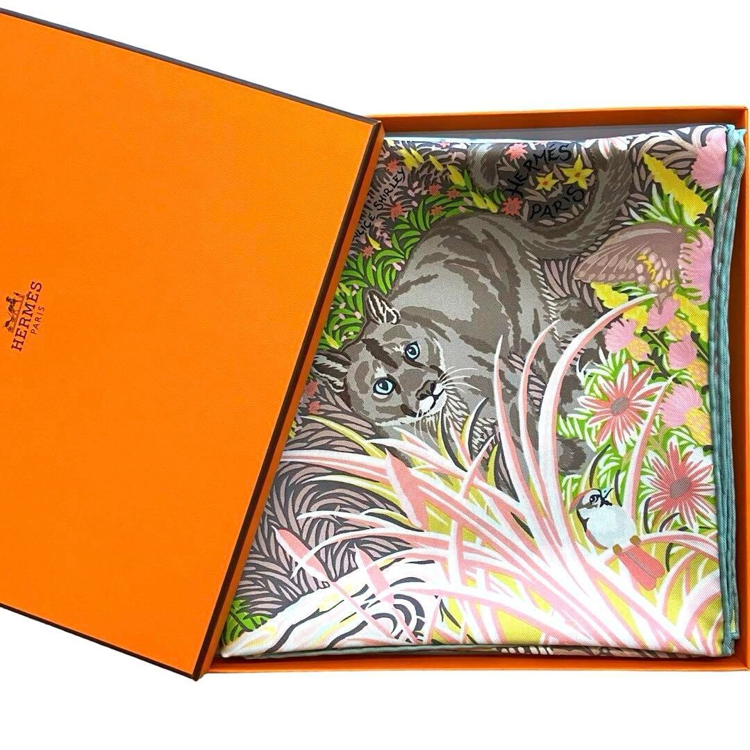 HERMES Carre 90 CANADIAN WILD Silk Scarf | eBay