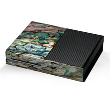 Xbox One Console Skins Decal Wrap ONLY - Abalone Shell Gold underwater