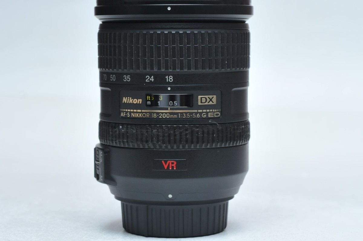 Nikon 18-200mm f/3.5-5.6G AF-S DX NIKKOR ED VR Lens 953 | eBay