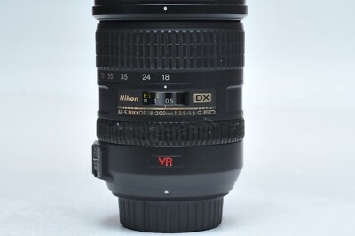 Nikon ニコン AF-S 18-200mm F3.5-5.6G ED VR Amazon.com : Nikon 18-200mm f/3.5-5.6G AF-S ED VR II Nikkor