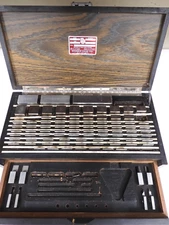 Starrett Webber - SS88A1X - Steel, English Gage Block Set  - 86 pieces - PN80