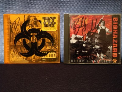 Biohazard Urban Discipline CD + State of the World CD + Flats