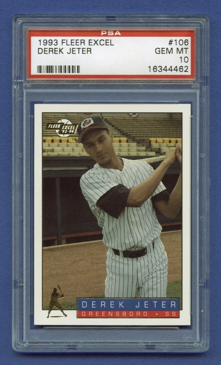 Fleer Derek Jeter 1993 Season Baseball Sports Trading Cards