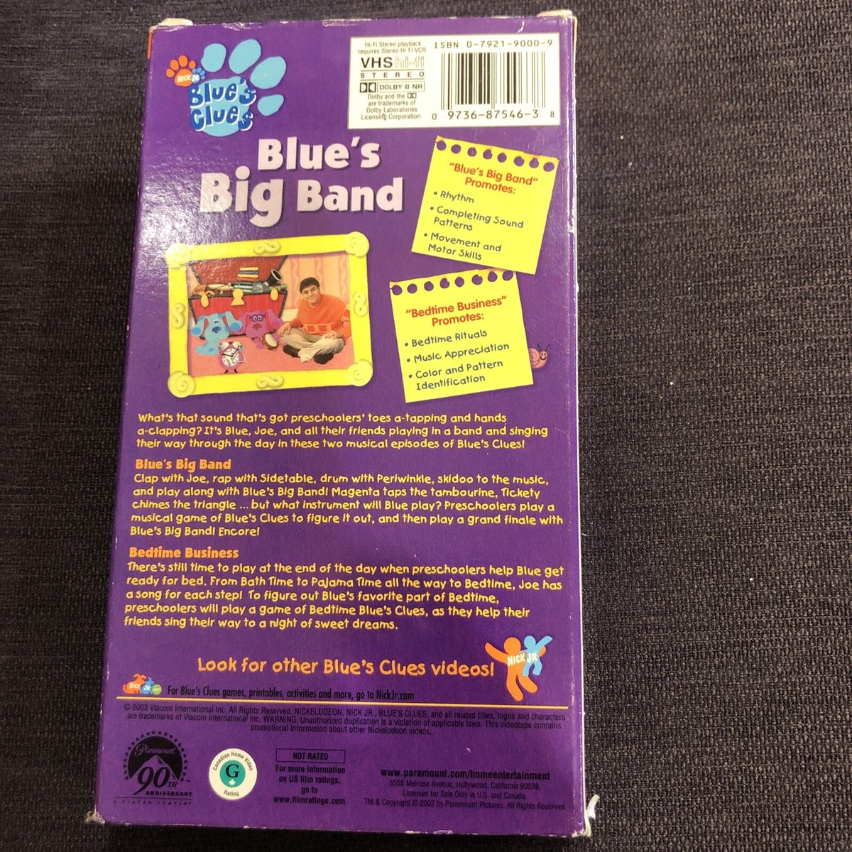 Blue［Times］ VHS Buy Blues Clues - Story Time (VHS, 1998) online | eBay