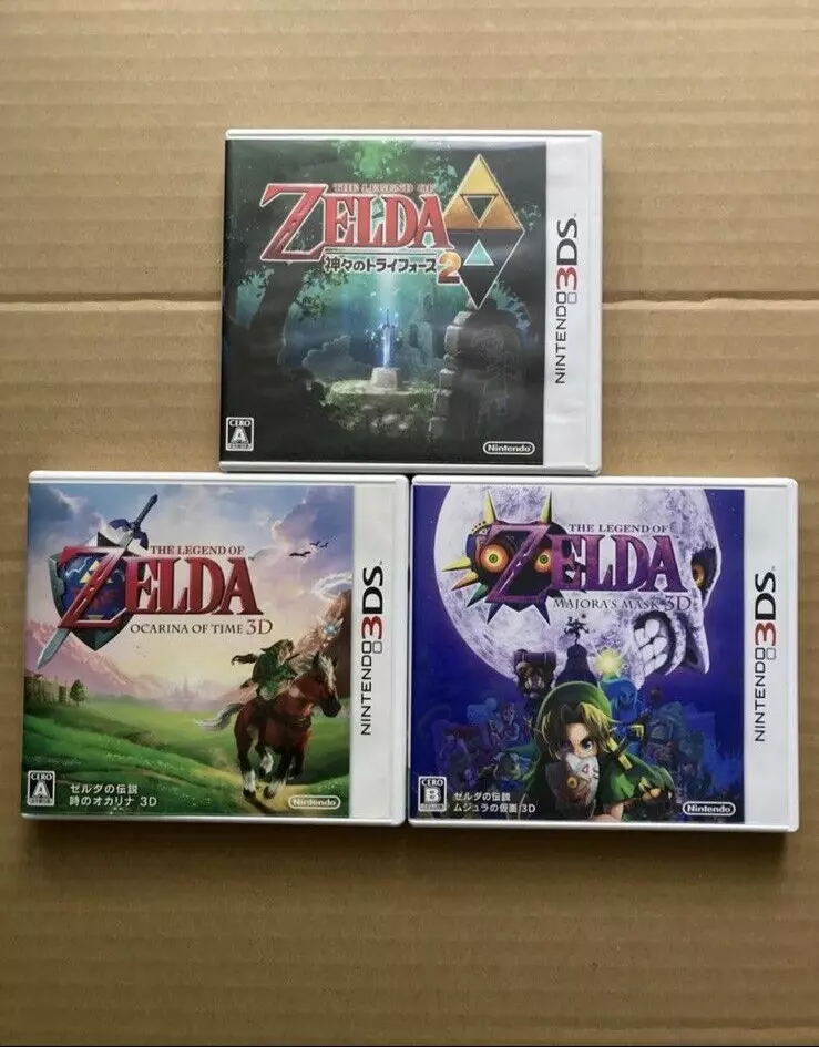 The Legend of Zelda Ocarina of Time 3D + Majora's Mask 3D - Nintendo 3DS -  New