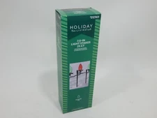 New Holiday Living 7.5 inch Universal Light Stakes 25 Count 2127431 7300125GLO