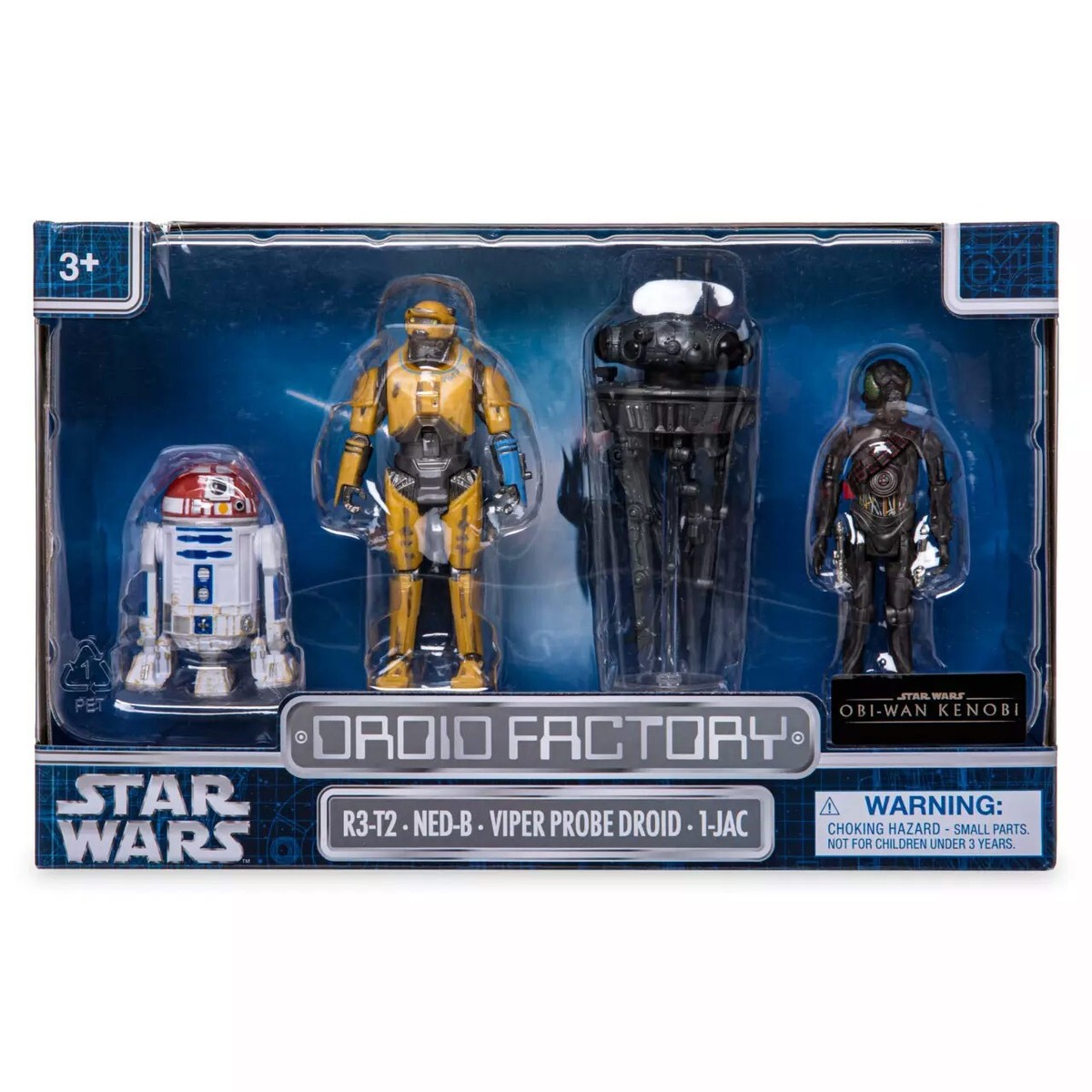 ロボロイドシリーズ ロイドピューター 003 Droid Factory R3-T2, NED-B, Viper Probe Droid & 1-JAC Action