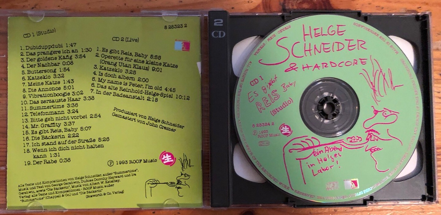 Katzeklo By Helge Schneider Hardcore Cd For Sale Online Ebay