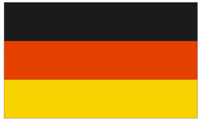 Germany International Flag Sticker Decal F190