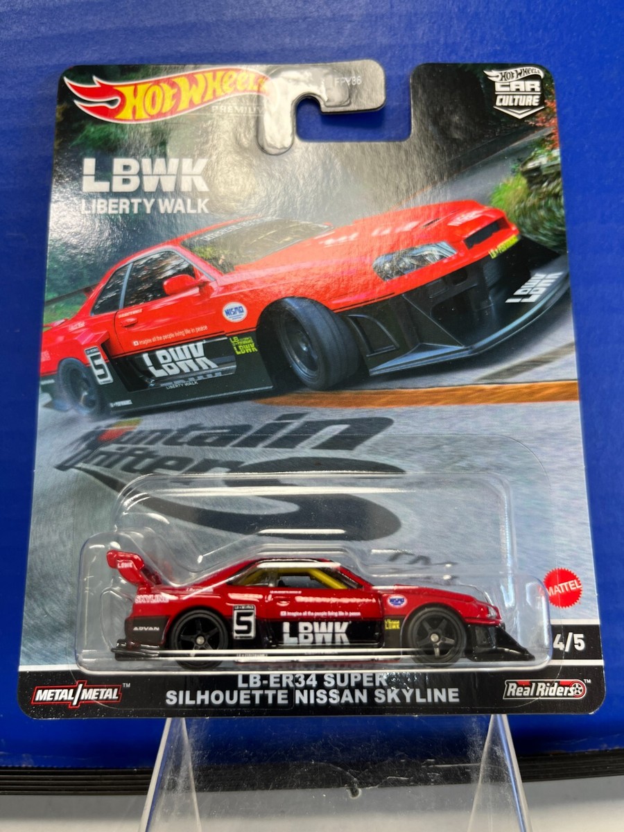 1/64 HOT WHEELS PREMIUM MOUNTAIN DRIFTERS LBWK-ER34 SUPER