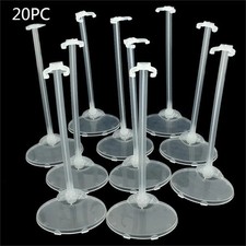 10/20PCS Clear Doll Display Stand Transparent Figure Support Holder Base