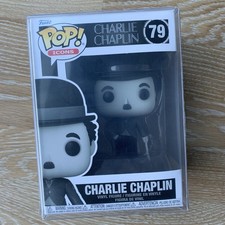 Figura Vinilo Pop Icons Charlie Chaplin 79 Funko Pop