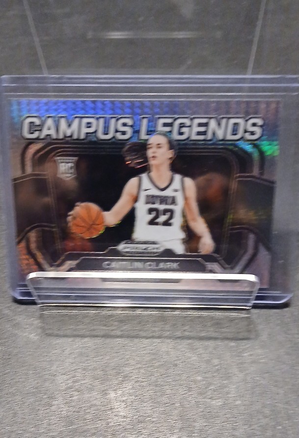 2024 Panini Prizm Draft Picks - Campus Legends Caitlin Clark #5 Hyper Prizm (RC)