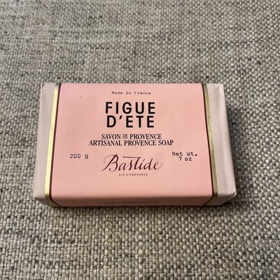 New Figue D' Ete Soap Bastide Pink Made in France