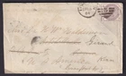 GB 1884 Cover 2 1/2d London to USA