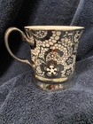 Gold Geometric Art Deco Design Mug By 10 Strawberry Street
