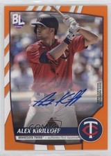 2023 Topps Big League Retail Electric Orange Auto Alex Kirilloff #53 Auto 10hq