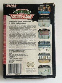 Teenage Mutant Ninja Turtles II: The Arcade Game Nintendo NES with Original Box
