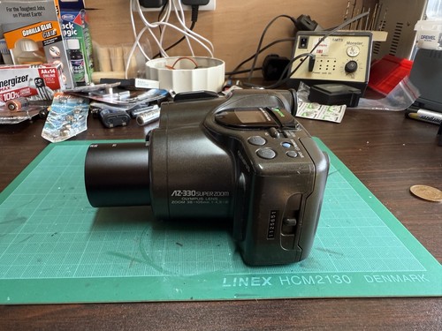Olympus AZ-330 Superzoom 35mm Film Point & Shoot Camera - Picture 5 of 7