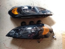Black Led Drl Headlights 2006-16 Chevy Impala 06-07 Monte Carlo 4-door Used Black Led Drl Headlights 2006-16 Chevy Impala 06-07 Monte Carlo 4-door Used