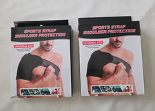 Adjustable Right Shoulder Brace Support Strap Wrap Belt Pain Injury Relief Band