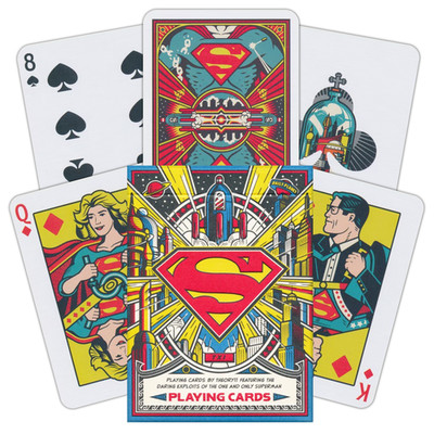 Superman Spielkarten Deck Golden Age Comics Premium Theory11 USPCC