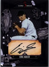 2024 Wild Card 5 Card Draw 1/1 Auto Parallel Eric Adler 5CDM-EAA