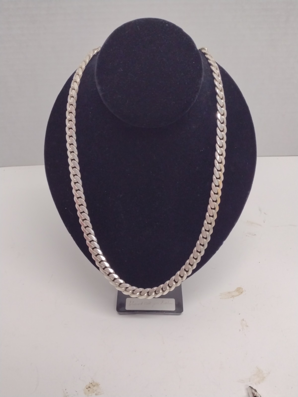 Heavy Solid Sterling Silver Necklace Bracelet & R… - image 12