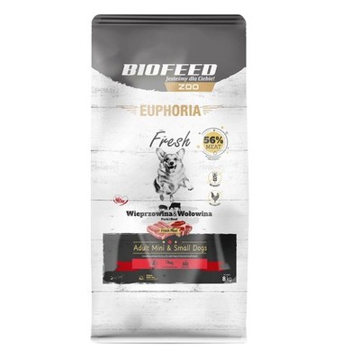 5906744522158 BIOFEED Euphoria Fresh Adult Mini & Small Pork with beef - tro