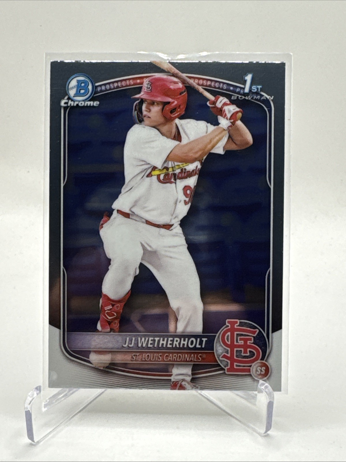 2025 Bowman - Chrome Prospects JJ Wetherholt #BCP-22 (RC)