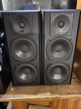 MILLER & KREISEL SPEAKERS MK2 SOUND LCR 750 THX LEFT & RIGHT PAIR IN BLACK