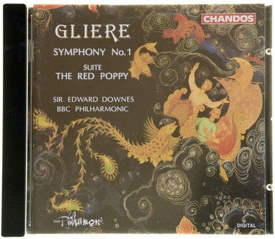 Gliere - Symphony No. 1/Red Poppy - Downes - Chandos CD 