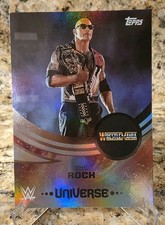 2025 Topps Universe WWE The Rock Wrestlemania #226 Base WWE Legends