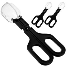 3pcs Hamster Waste Scoop Guinea Pig Poop Picker Scissor Multi-use Plastic Scoop