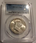 1953 PCGS MS66 FRANKLIN HALF *** KEY DATE PQ NEARLY FBL -  GREAT EYE APPEAL  ***