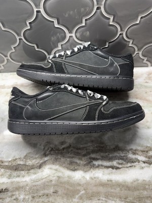 Nike Air Jordan 1 Low OG SP x Travis Scott Black Phantom Men DM7866-001 Sneaker