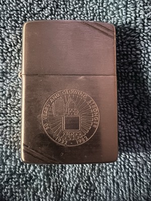 Zippo LIGHTER COMMEMORATIVE 1932-1982 New w/ tag, USA-Windproof