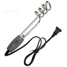 Portable Electric Immersion Water Boiler Heater, 10 inch Stainless Steel